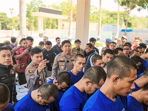 Polres Sukabumi Jaring 34 Tersangka Terkait OKT dan Narkotika