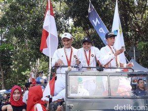 Sambutan Hangat Kedatangan Para Pahlawan di Tasikmalaya