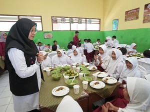 Banyuwangi Simulasi Program Makan Bergizi Gratis di SD Desa Tamanbaru