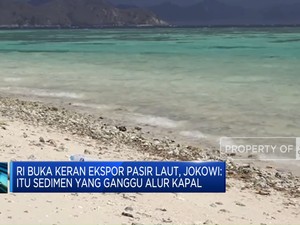 Video: Jokowi Buka Suara Soal Ekspor Pasir Laut