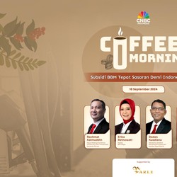 Kupas Tuntas Kebijakan Penyaluran BBM Subsidi di Coffee Morning