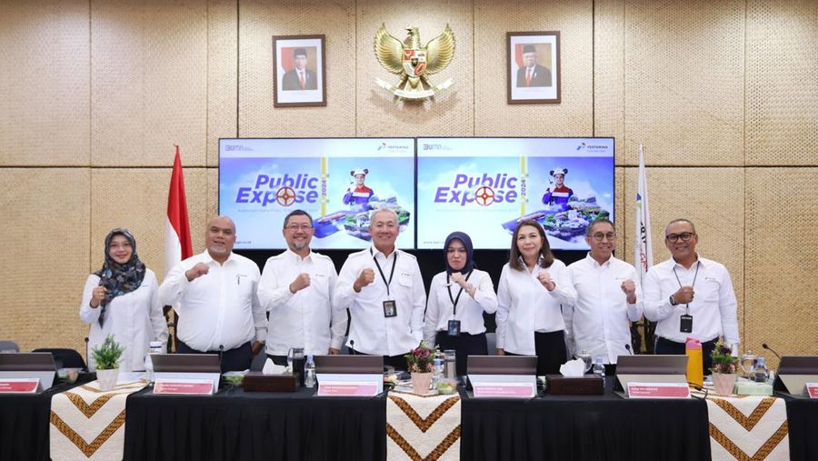 Direktur Utama PGN, Arief Setiawan Handoko dalam Public Expose. (Dok. PT PGN Tbk (PGAS))