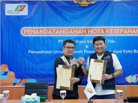 Dorong Digitalisasi, Bank Raya Gandeng Perumda Pasar Pakuan Jaya