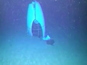 Perdana, Foto Kapal Titan di Dasar Laut Diperlihatkan ke Publik