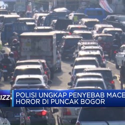 Video: Polisi Ungkap Penyebab Macet Horor di Puncak Bogor