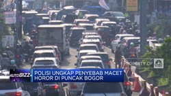 Video: Polisi Ungkap Penyebab Macet Horor di Puncak Bogor