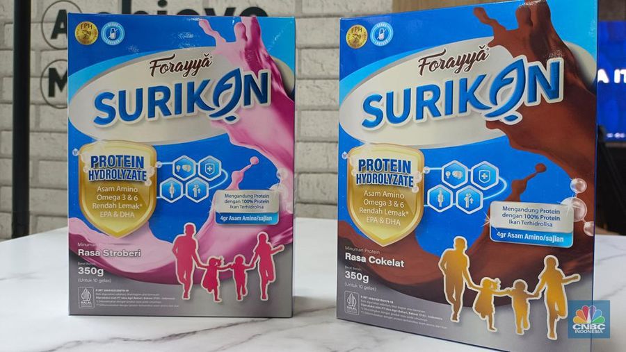 Produk Forayya Surikan. (CNBC Indonesia/Martyasari Rizky)
