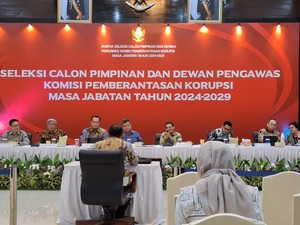 Capim KPK Jalani Tes Wawancara Secara Tertutup, Begini Suasananya