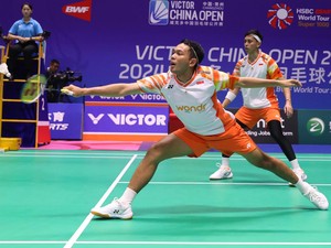 Japan Masters 2024: Kalahkan Fikri/Daniel, Fajar/Rian ke Semifinal