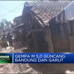 Video: Gempa M5,0 Guncang Bandung dan Garut