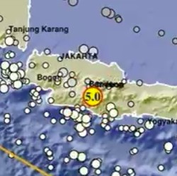 Breaking: Gempa Guncang Bandung, Magnitudo 5