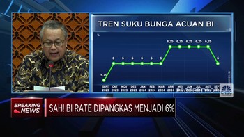 Video: Sah! BI Pangkas Suku Bunga Acuan Jadi 6%