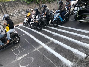 Dishub Jogja Sarankan Segini Laju Motor Saat Lewat Gronjalan di Letjen Suprapto
