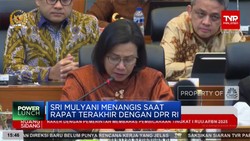 Video: Momen Sri Mulyani Menangis Saat Rapat Terakhir Dengan DPR RI
