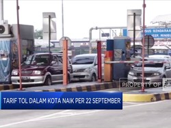 Video: Tarif Tol Dalam Kota Naik Per 22 September