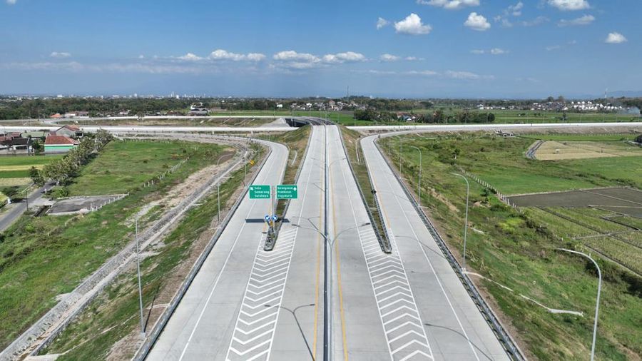 Tol Jogja-Solo Tahap 1 Segmen Kartasura-Klaten sepanjang 22,3 Km resmi mendapatkan Sertifikat Laik Fungsi. (Dok: Jasa Marga)