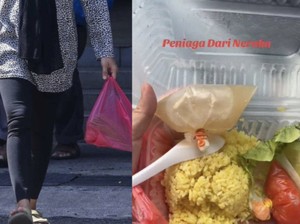 Beli Nasi Kuning Pinggir Jalan, Pelanggan Ini Kesal Dapat Menu Zonk