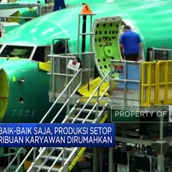 Video: Boeing Bergejolak, Produksi Setop - Karyawan Dirumahkan