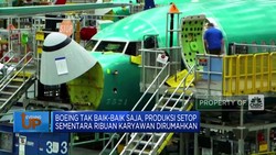 Video: Boeing Bergejolak, Produksi Setop - Karyawan Dirumahkan