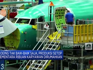  Boeing Bergejolak, Produksi Setop - Karyawan Dirumahkan