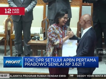 Video: Tok! DPR Setujui APBN Pertama Prabowo Senilai Rp 3.621 Triliun