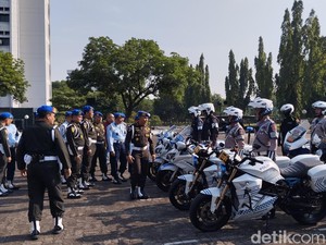 Danpuspom TNI Pimpin Apel Kesiapan Lalu Lintas-Parkir Jelang HUT ke-79 TNI