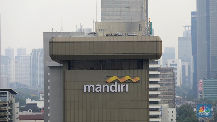 Ilustrasi Bank Mandiri. (CNBC Indonesia/Muhammad Sabki)