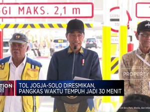 Video : Jokowi Resmikan Tol Jogja-Solo, Jarak Tempuh Jadi 30 Menit