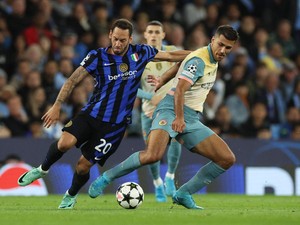 Man City Vs Inter Milan Tuntas Tanpa Gol