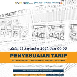 Tarif Tol Cibitung-Telaga Asih Resmi Naik per 21 September Jadi Segini