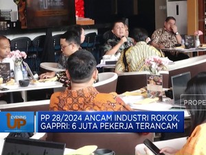 Video: PP 28/2024 Ancam Industri Rokok, 6 Juta Pekerja Terancam
