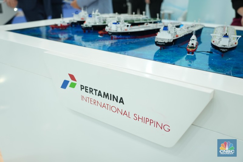 Suasana PT Pertamina International Shipping (PIS) dalam ajang Gastech 2024, pameran dan konferensi energi terbesar di dunia diadakan di Houston, Texas, Amerika Serikat. (CNBC Indonesia/Mohamad Triadiandono) Suasana PT Pertamina International Shipping (PIS) dalam ajang Gastech 2024, pameran dan konferensi energi terbesar di dunia diadakan di Houston, Texas, Amerika Serikat. (CNBC Indonesia/Mohamad Triadiandono)