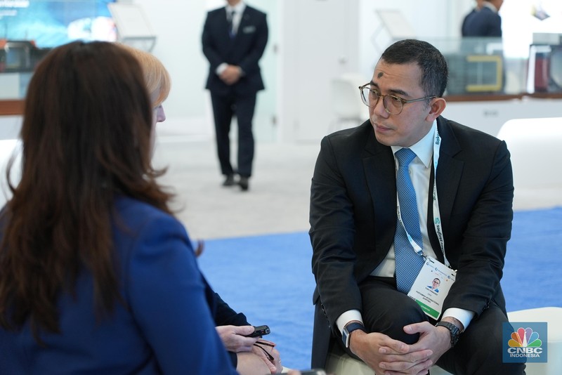 Suasana PT Pertamina International Shipping (PIS) dalam ajang Gastech 2024, pameran dan konferensi energi terbesar di dunia diadakan di Houston, Texas, Amerika Serikat. (CNBC Indonesia/Mohamad Triadiandono) Suasana PT Pertamina International Shipping (PIS) dalam ajang Gastech 2024, pameran dan konferensi energi terbesar di dunia diadakan di Houston, Texas, Amerika Serikat. (CNBC Indonesia/Mohamad Triadiandono)