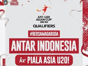 Kualifikasi Piala Asia U-20: Link Live Streaming Indonesia Vs Maladewa