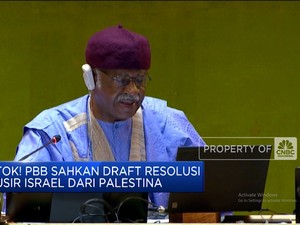 Video: Tok! PBB Sahkan Draft Resolusi Usir Israel dari Palestina