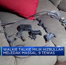 Video: Walkie Talkie Hizbullah Meledak Massal, 9 Tewas