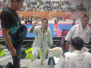 Dua Kali Tampil di PON, Atlet Kempo Dompu Rini Kurniati Selalu Raih Emas