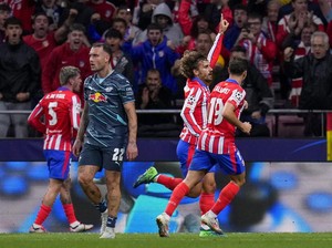 Atletico Vs Leipzig: Comeback, Griezmann dkk. Menang 2-1