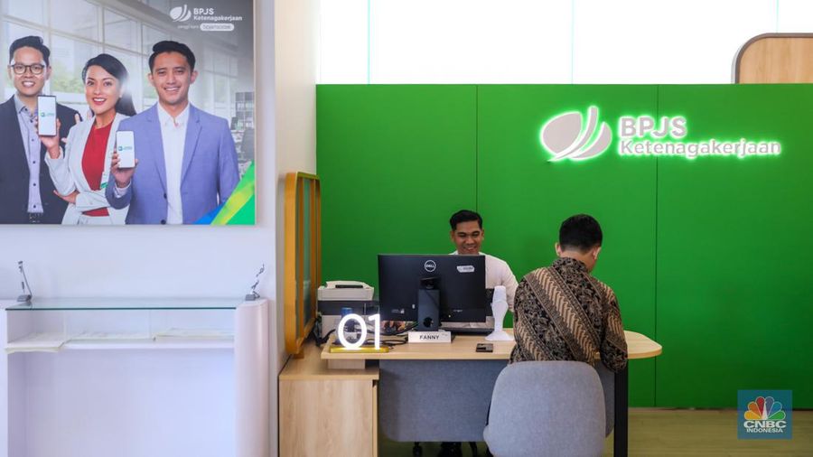 BPJS Ketenagakerjaan. (CNBC Indonesia/Faisal Rahman)