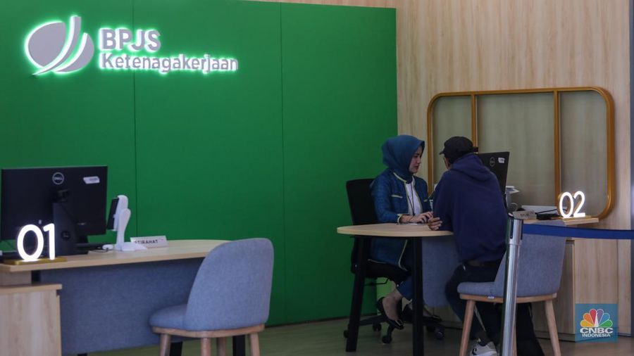 BPJS Ketenagakerjaan. (CNBC Indonesia/Faisal Rahman)