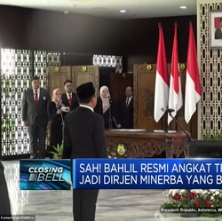 Video: Bahlil Resmi Angkat Tri Winarno Jadi Dirjen Minerba