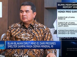 Video: Dirut MIND ID Soal Progres Smelter Hingga Masa Depan Mineral RI