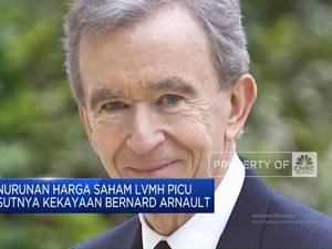 Video: Harta Kekayaan Bos LVMH Menguap Rp 815,4 Triliun