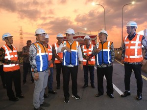 Flyover Terminal Teluk Lamong Diresmikan, Gratis Selama Uji Coba