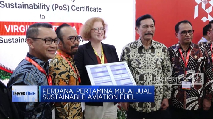 Pertamina Mulai Jual Sustainable Aviation Fuel