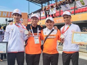 Balap Motor Standar Beregu Jakarta Raih Perak di PON 2024