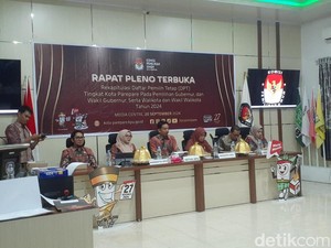 DPT Pilwalkot Parepare 111.874 Pemilih, Naik 2.221 Dibanding Pemilu 2024