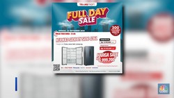 Bunda Merapat! Hari Ini Transmart Diskon Kulkas Rp 2,7 Juta