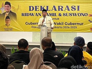 Ditemani Ketua Timses, RK Terima Dukungan dari Pasukan RIDO Jakarta