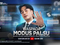 Gaet Vidi Aldiano, BRI Edukasi Masyarakat Hindari Modus Penipuan